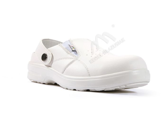 Sandał roboczy bezpieczny S1 SRC  BARI biały