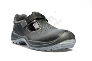 7-2322-136-4010 Sandał roboczy bezpieczny S1+P SRC WORK czarny