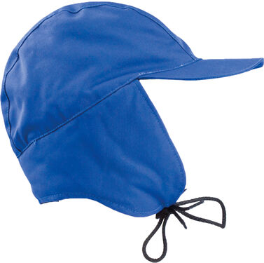 2-0109-010-3040 Czapka z daszkiem ocieplana niebieska