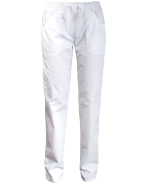 2-5403-367-1080 Spodnie do pasa damskie - kolor biały