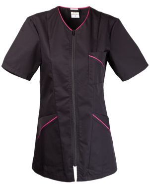 2-3344-367-9410 Bluza medyczna zapinana na zamek 