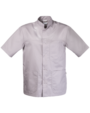 2-3677-367-2024 Bluza męska krótki rękaw popiel 