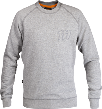 2-0247-398-3028 Bluza dzianinowa Classic Rock SZARY MELANGE