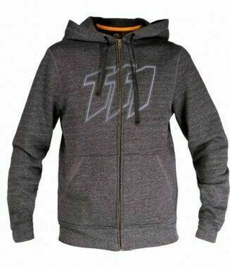 2-0248-399-4014 Dzianinowa Bluza Z Kapturem  GRAFITOWA