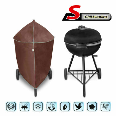 5-4810-241-2099 POKROWIEC OCHRONNY NA GRILL, ROZMIAR S ROUND