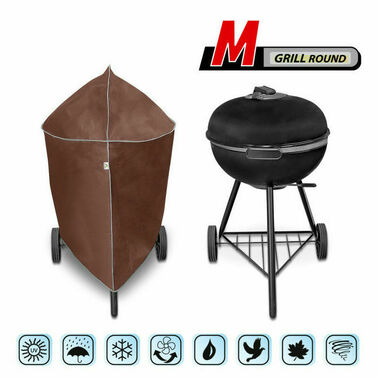 5-4811-241-2099 POKROWIEC OCHRONNY NA GRILL, ROZMIAR M ROUND