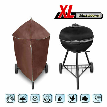 5-4813-241-2099 POKROWIEC OCHRONNY NA GRILL, ROZMIAR XL ROUND