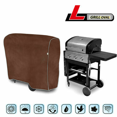 5-4817-241-2099 POKROWIEC OCHRONNY NA GRILL, ROZMIAR L OVAL