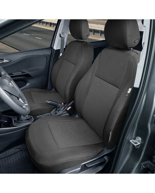 5-2046-233-4016 KOMPLET POKROWCÓW MIAROWYCH TAILOR MADE NA PRZÓD + TYŁ DZIELONA KANAPA OPEL CORSA E (2014-)