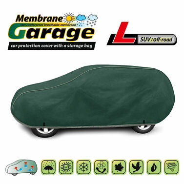 5-4754-248-3050 POKROWIEC NA SAMOCHÓD MEMBRANE GARAGE + TORBA L SUV/off-road