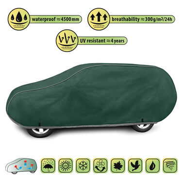 5-4756-248-3050 POKROWIEC NA SAMOCHÓD MEMBRANE GARAGE + TORBA XL SUV/off-road