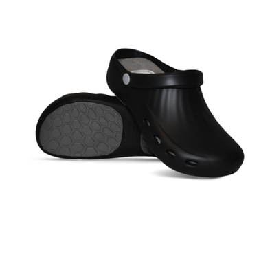 8-0856-4010 Lekkie klapki Prima Clog czarne