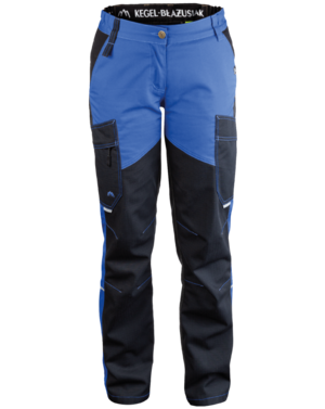 2-5504-049-9653 Spodnie Robocze DAMSKIE V-WORK niebieskie