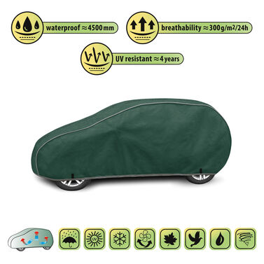 5-4725-248-3050 POKROWIEC NA SAMOCHÓD MEMBRANE GARAGE + TORBA M1 HATCHBACK