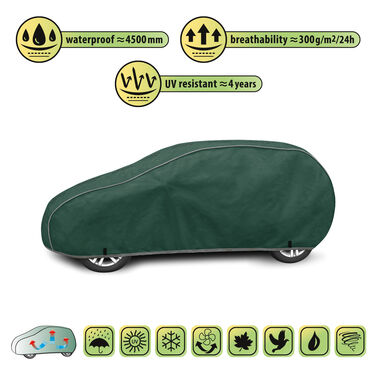 5-4726-248-3050 POKROWIEC NA SAMOCHÓD MEMBRANE GARAGE + TORBA M2 HATCHBACK