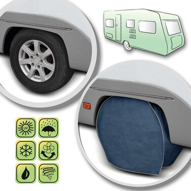 5-4008-249-3020 POKROWIEC OCHRONNY NA KOŁO PRZYCZEPY KEMPINGOWEJ