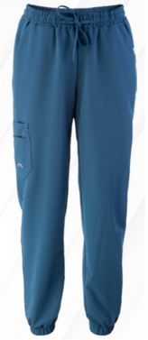 2-507V-378-3047 Scrubs spodnie damskie joggery marine