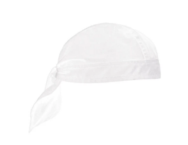 2-0171-367-1080 Bandana kucharska - biała