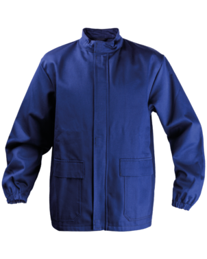 2-3140-070-4030 Bluza trudnopalna ochronna dla spawacza (CE) granatowa