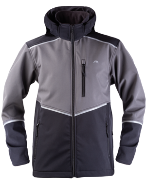 2-108V-156-9857 Softshell z kapturem 108V/V-Work Flex