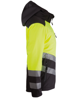 2-114V-334-9671 KURTKA SOFTSHELL ODBLASKOWA 114V (V-WORK/HIVIS)