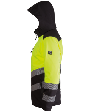 2-114V-334-9671 KURTKA SOFTSHELL ODBLASKOWA 114V (V-WORK/HIVIS)