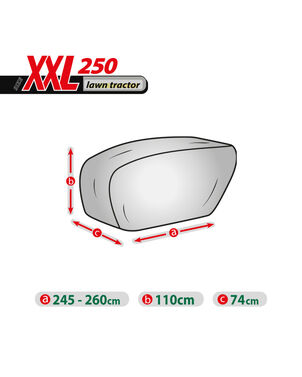 5-4919-248-4010 POKROWIEC OCHRONNY NA TRAKTOREK OGRODOWY XXL250