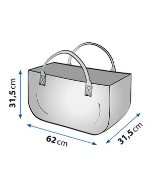 5-9903-264-4010 Torba filcowa uniwersalna XXL
