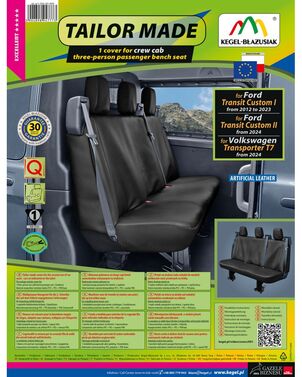 5-2254-243-4010 Pokrowiec na trzyosobową kanapę TAILOR MADE DV3 crew cab (2024-)