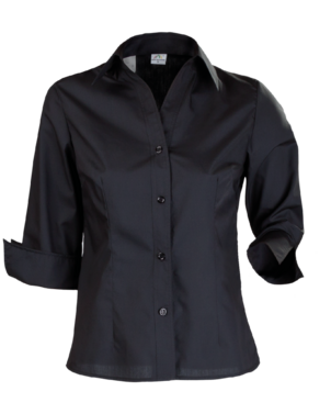 2-3364-141-4010 Bluzka SOFT czarna/ rękaw 3/4