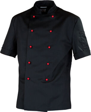 2-3403-010-4010 Bluza kucharska krótki rękaw czarna