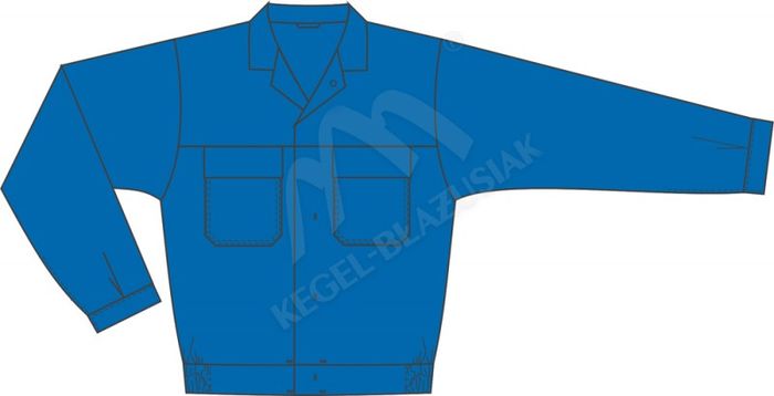 Bluza antyelektrostatyczna (CE) niebieska