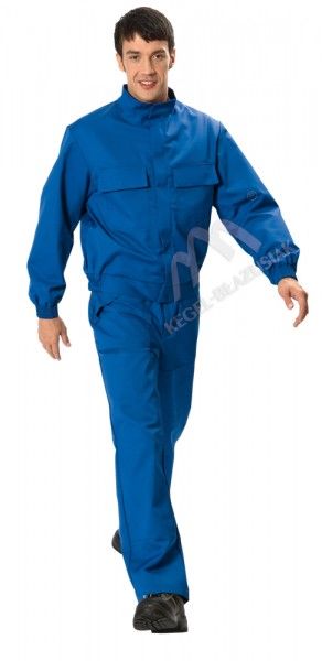 615 Bluza kwasoodporna (CE) niebieska