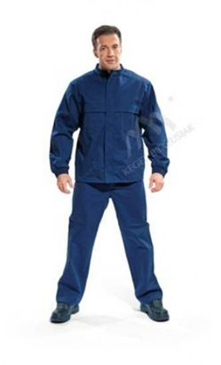 2-3595-310-4030 Bluza ochronna dla spawacza, antyelektrostatyczna (CE) granatowa