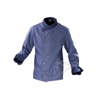 772 Bluza kucharska niebieska - jeans