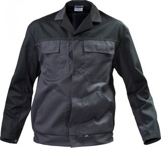 2-3815-230-9350 Bluza do pasa WORK grafitowy/czarny