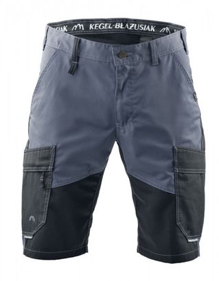 2-5506-049-9716 Krotkie spodenki robocze meskie  / szorty popielato czarne