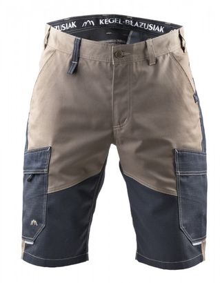 2-5506-049-9719 Krotkie spodenki robocze meskie/ szorty  brazowo czarne