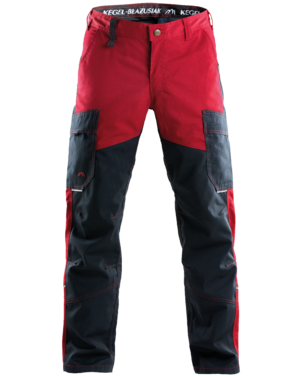 2-5507-049-9720 Spodnie Robocze męskie v-work Bordowe