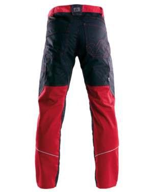 2-5507-049-9720 Spodnie Robocze męskie v-work Bordowe