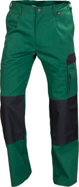 2-5815-230-9143 Spodnie do pasa WORK zielony/czarny