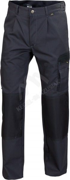 2-5815-230-9350 Spodnie do pasa WORK grafit/czarny