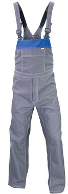 2-6302-080-9002 Ogrodniczki PROFI popiel/niebieski