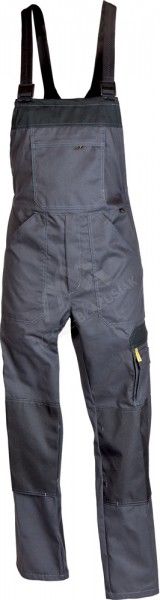 2-6815-230-9350 Ogrodniczki WORK grafit/czarny