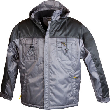 3-1814-185-9088 Kurtka ocieplana WORK popiel/czarny
