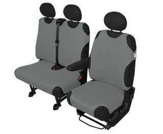 228 Pokrowce koszulki COTTON DV 2+1 popielate