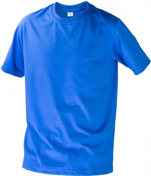 T-shirt antyelektrostatyczny (CE) niebieski