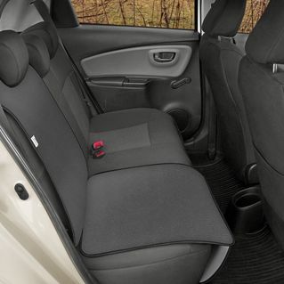 5-3151-244-3020 Ochronna Mata Pod Fotelik Samochodowy Do Przewozu Dzieci JUNIOR Artificial Leather Grey