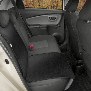 5-3151-244-4010 Ochronna Mata Pod Fotelik Samochodowy Do Przewozu Dzieci JUNIOR Artificial Leather Black