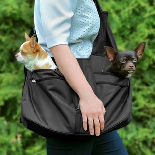 5-3227-205-4010 Torba do przenoszenia psa Beverly Hills - rozmiar L - kolor czarny